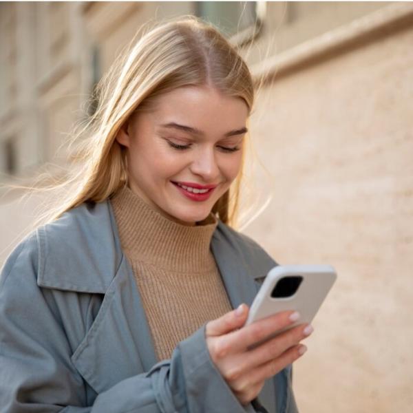 girl on phone